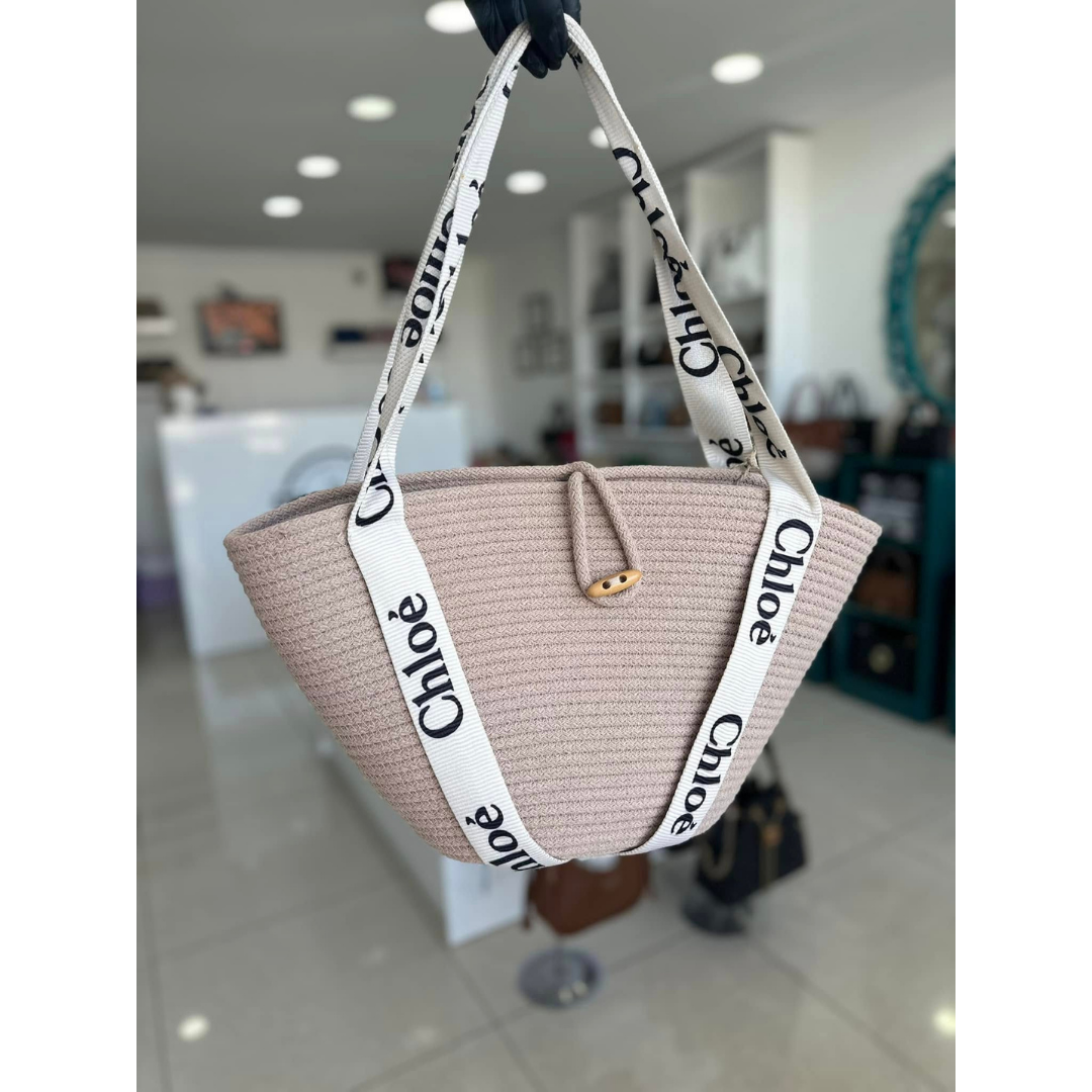 Chloe marka hasır çanta