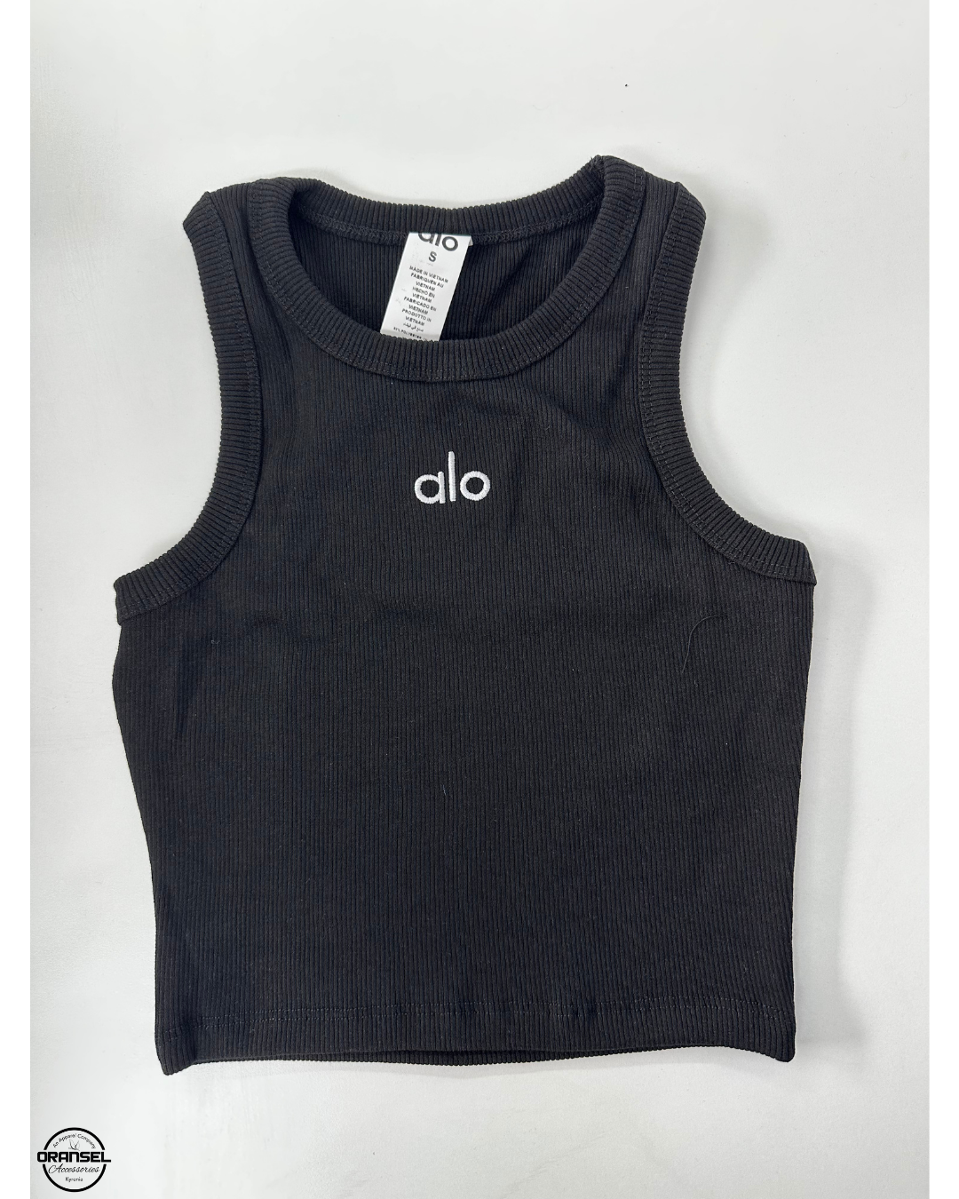 Alo Siyah Crop (L Beden)