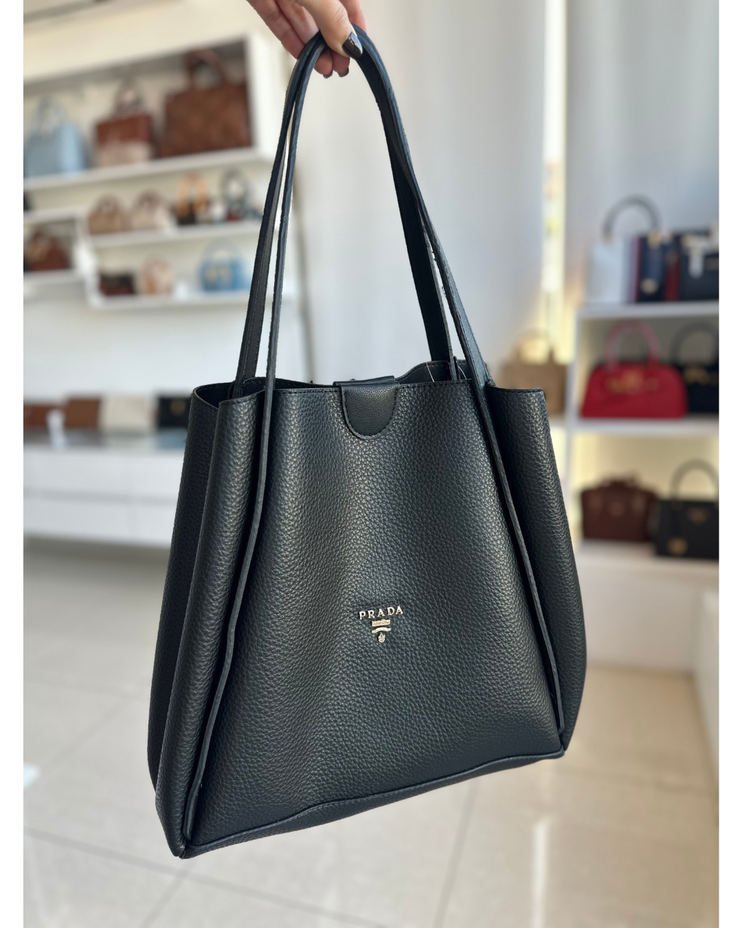 Prada Clutch Çantalı Model